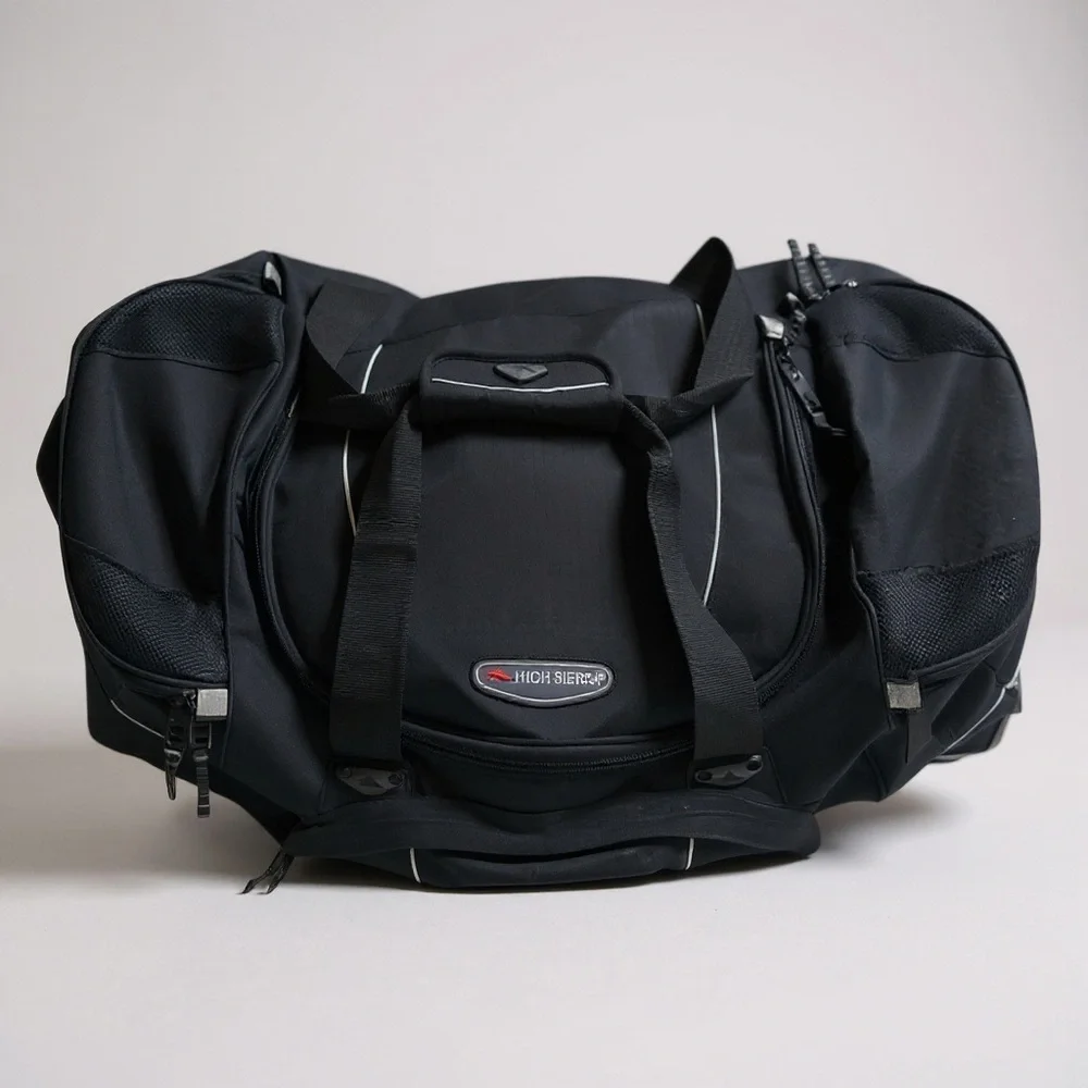 🧳 High Sierra Rolling Duffel Bag Large Travel Luggage Black 2-Wheel Wheeled Bag